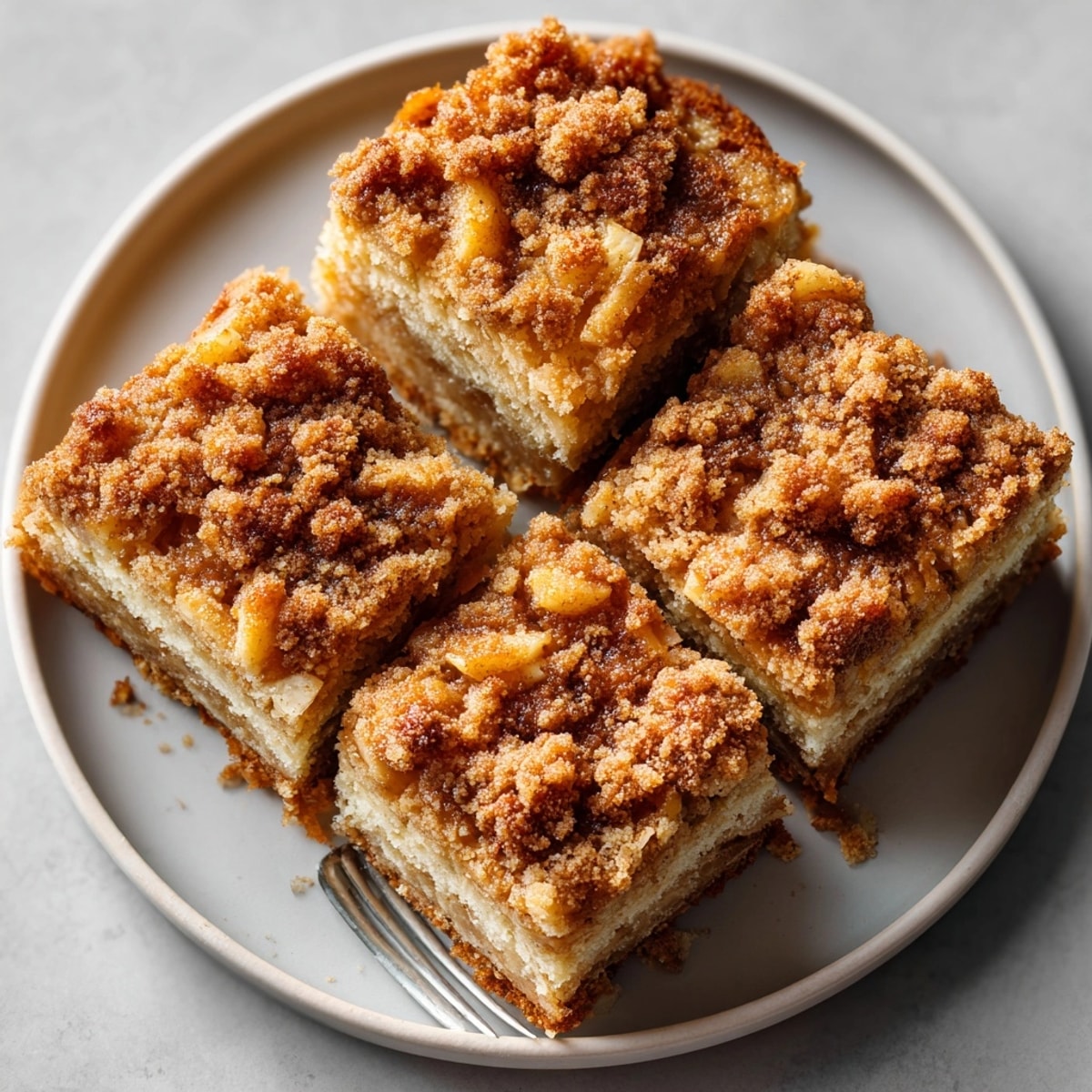 This sheet-pan Chaos Cake Apple Cider Donut is golden, fluffy, and covered in crunchy sugar dusting.