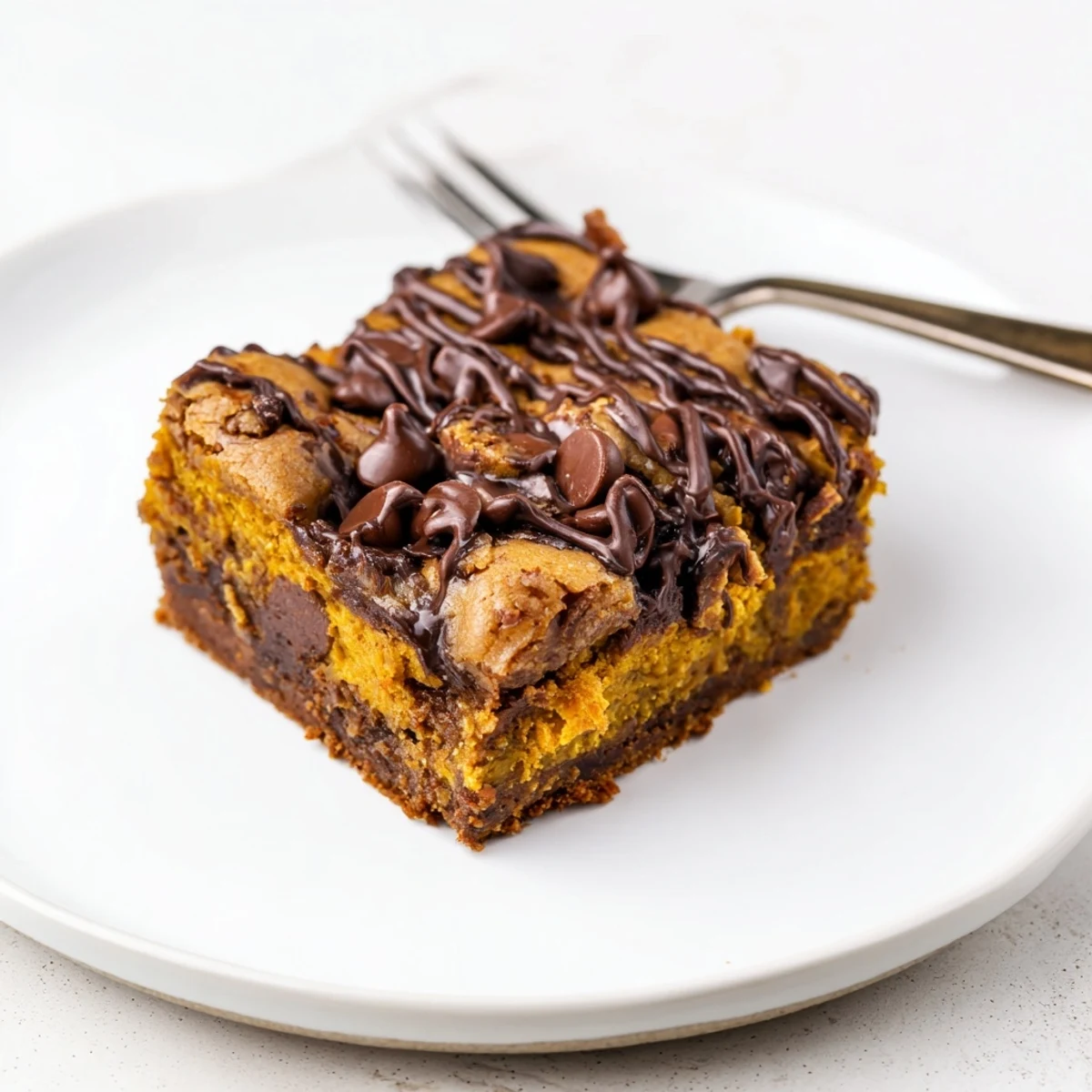 Pumpkin Muffin Cookie Brownies