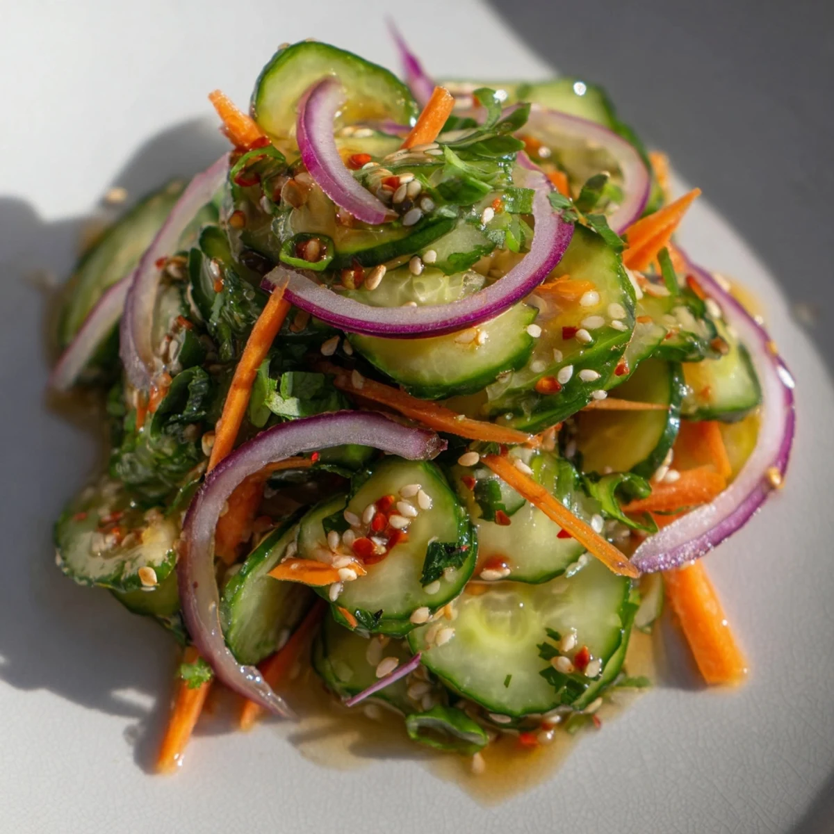 Cucumber Salad Remix Asian