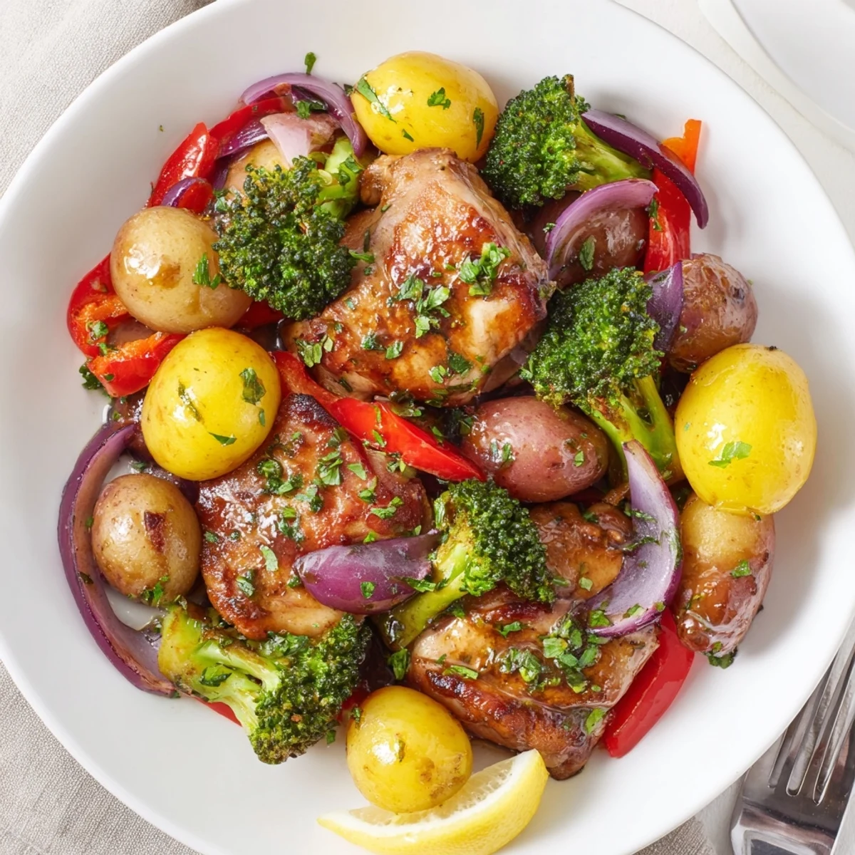 Lazy Gourmet Chicken Vegetable One-Pot