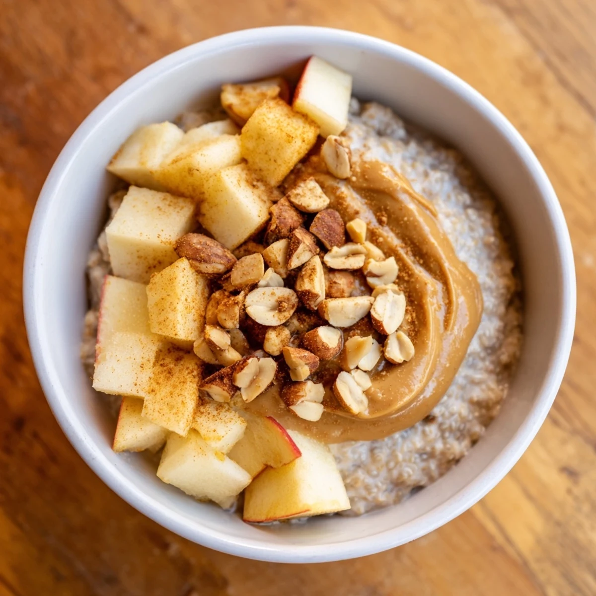 Apple Chia Pudding Peanut Butter