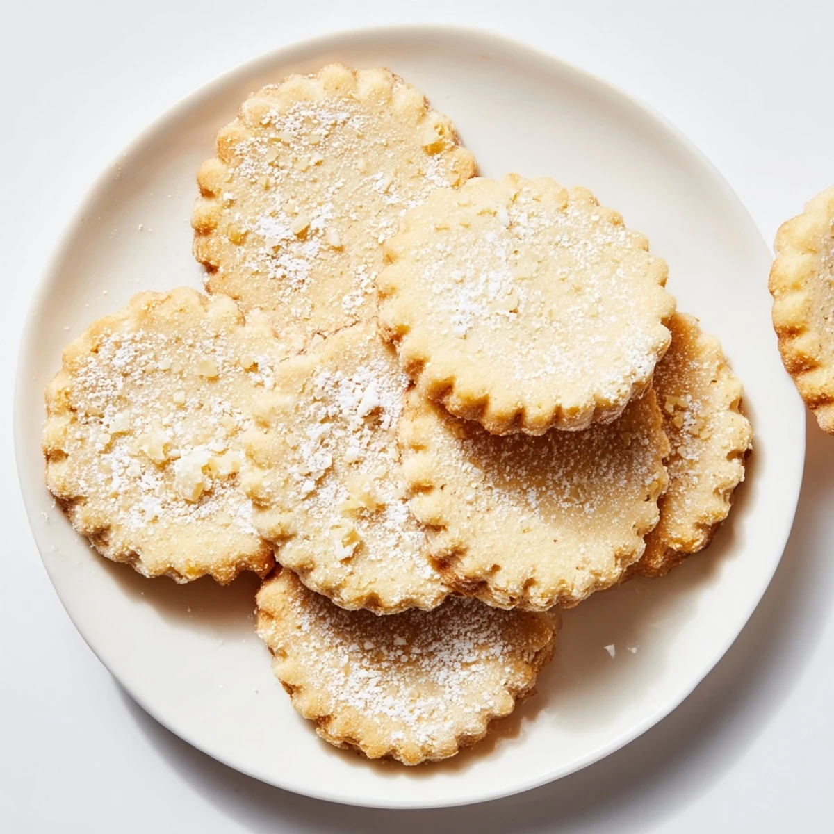 Crisp and delicate, these freshly baked classic shortbread cookies are perfect with a cup of tea.