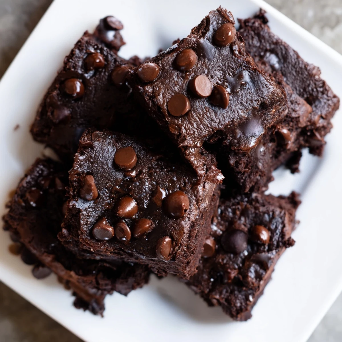 Fudgy Greek Yogurt Brownies