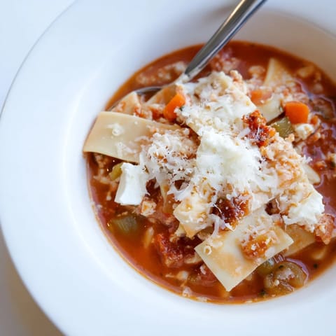 Lasagne Soup Sun-Dried Tapenade