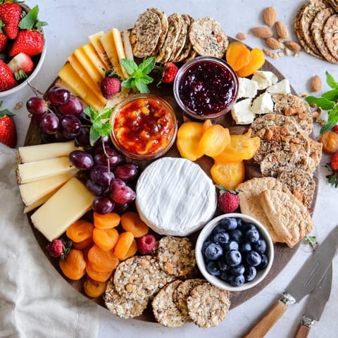 Jam Infused Brunch Board