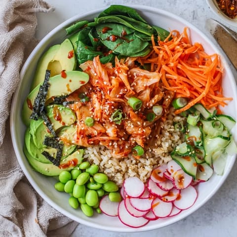 Fermented Vegetable Bowl Nourishing