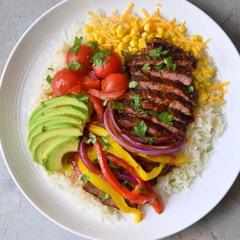 BBQ Steak Fajita Bowl