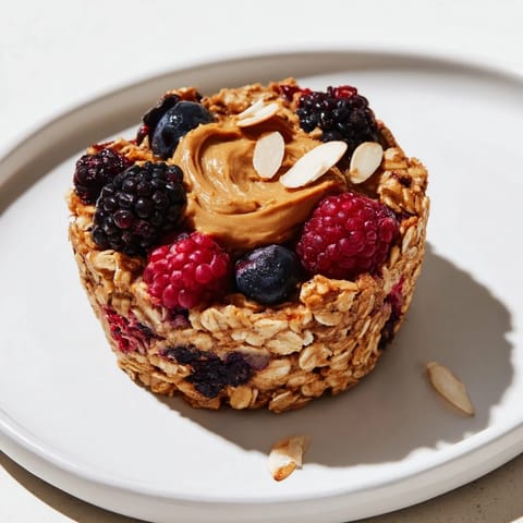 Baked Oatmeal Winter Berries