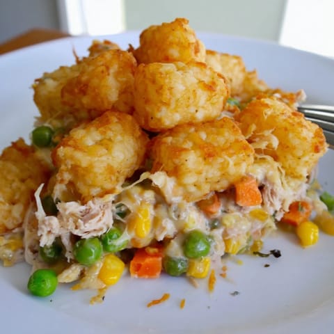 Tater Tot Chicken Pot