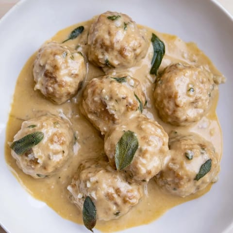 Turkey Meatballs Pumpkin Sage