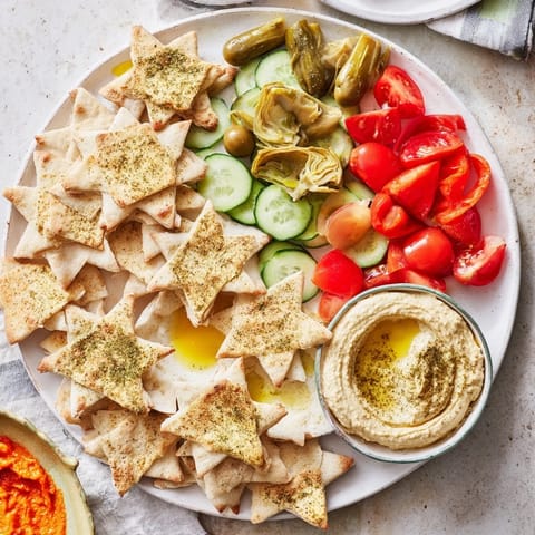 Three Kings Star Pita Board