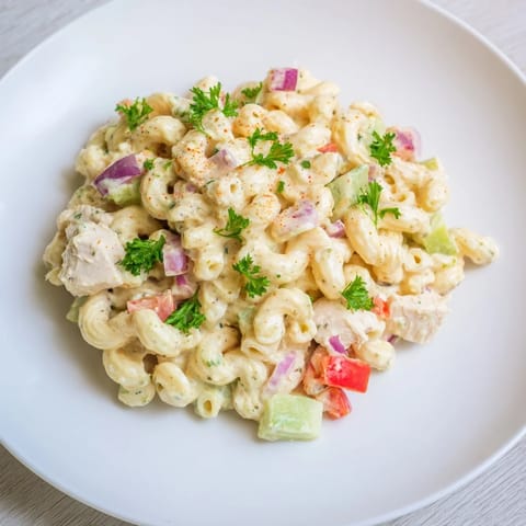 Chicken Macaroni Holiday Salad