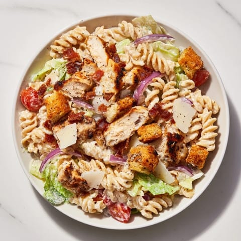 Chicken Caesar Pasta Salad