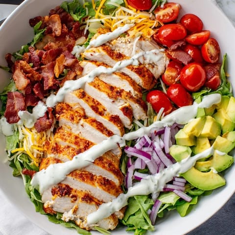 Crispy Bacon Chicken Salad
