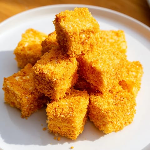 Golden Crispy Tofu Nuggets