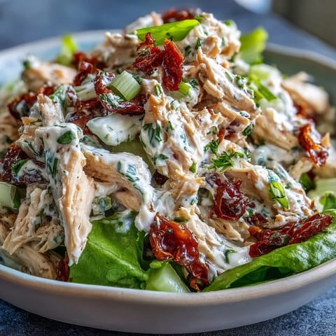 Sun-Dried Tomato Chicken Salad