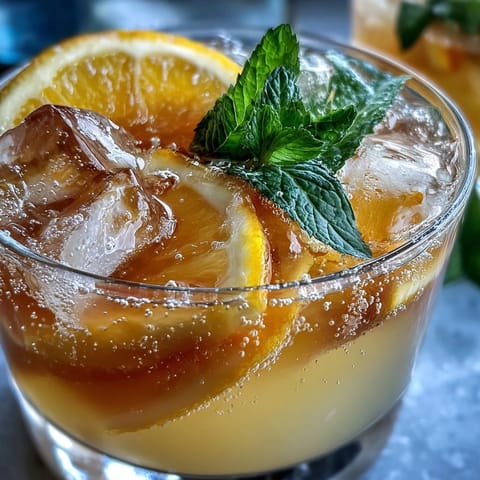 Sparkling Citrus Punch Orange