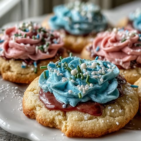 Baby Bloom Flower Cookies