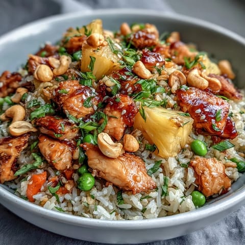 Hawaiian Pineapple Chicken Fried
