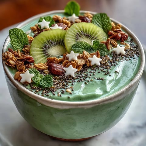 Green Shamrock Protein Bowl