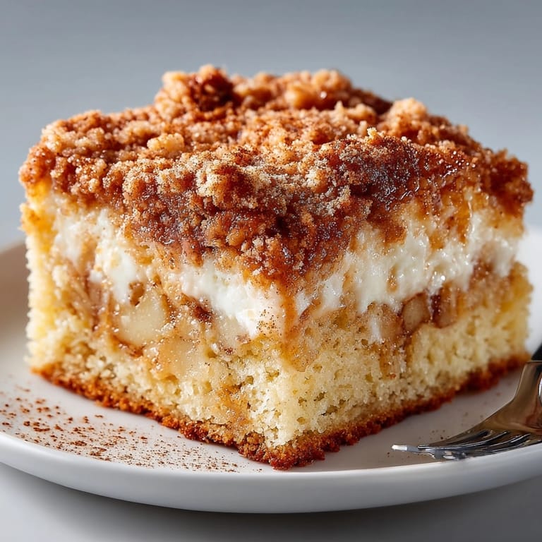 A close-up of the delicious, crumbly sugar rubble on the Chaos Cake Apple Cider Donut.