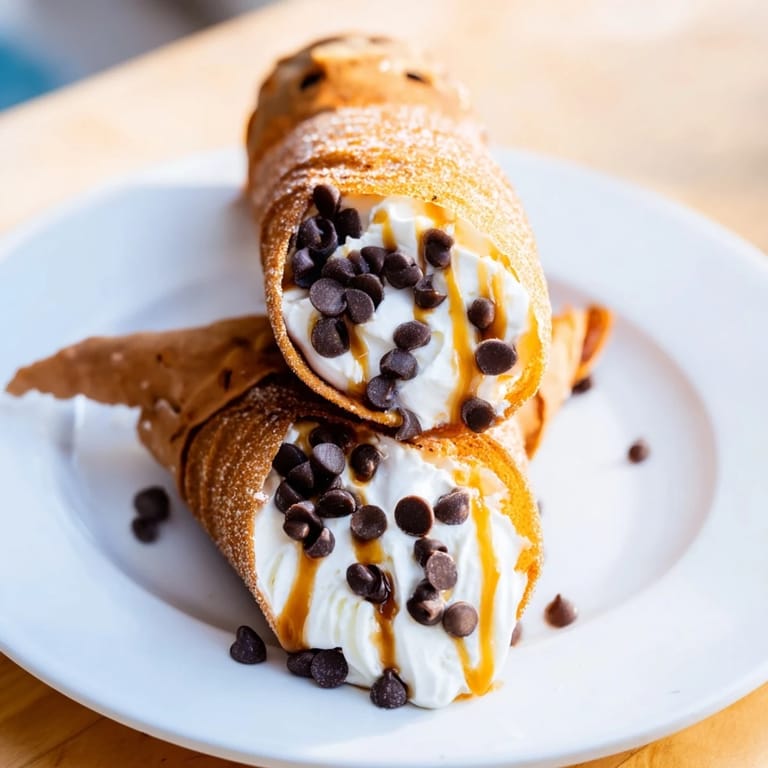 Enjoy the sweet aroma while imagining these beautiful Quick Churro Cheesecake Cones, ready to eat and share.