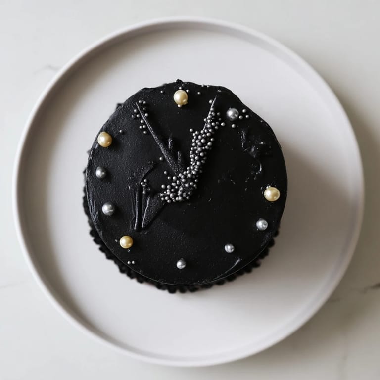 Delicious Countdown Clock Mini Desserts: bite-sized treats with clock designs, ready for a celebration feast.