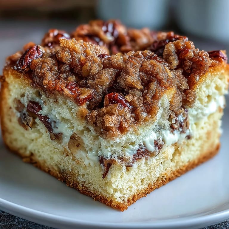 Aromatic cardamom coffee cake featuring a crunchy brown sugar-cardamom streusel, ideal for breakfast or afternoon treats.