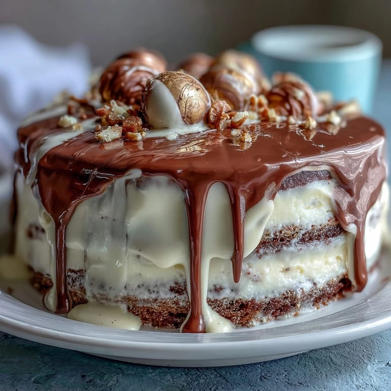 Festive white chocolate graduation cake with gold balloon accents, smooth drip effect, and tender vanilla layers—celebrate success in style.